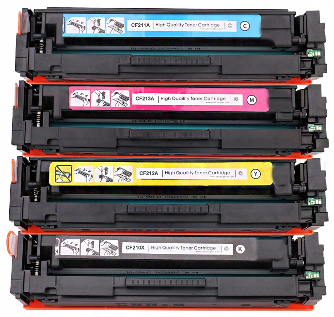 

4x Toner Do Hp LaserJet Pro 200 Color Mfp M276n