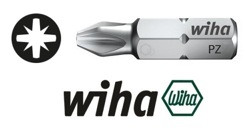 BITY GROT POZIDRIV PZ1 25mm BIT WIHA - 10 szt Marka Wiha