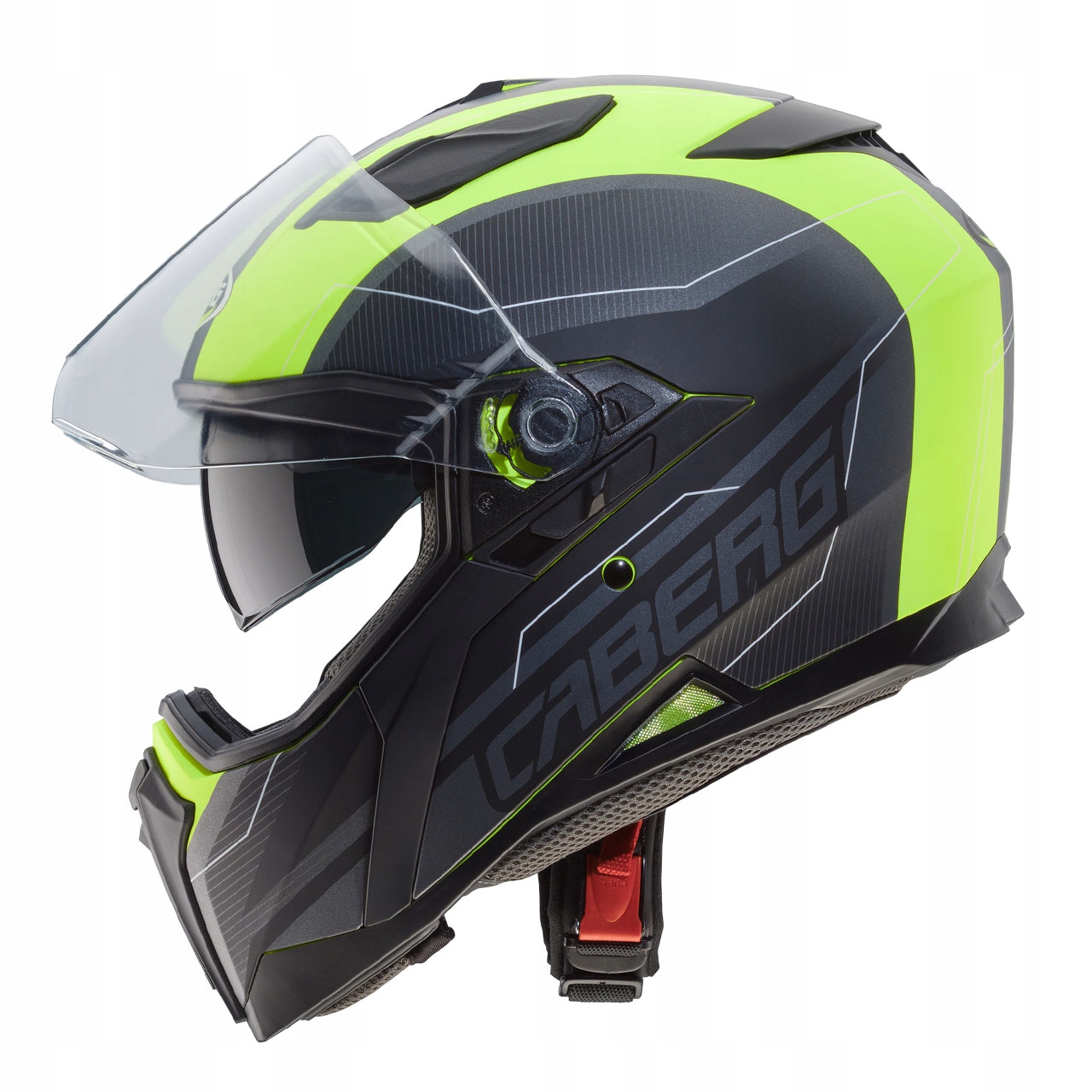 KASK INTEGRALNY CABERG JACKAL żółto czarny roz. L Producent Caberg