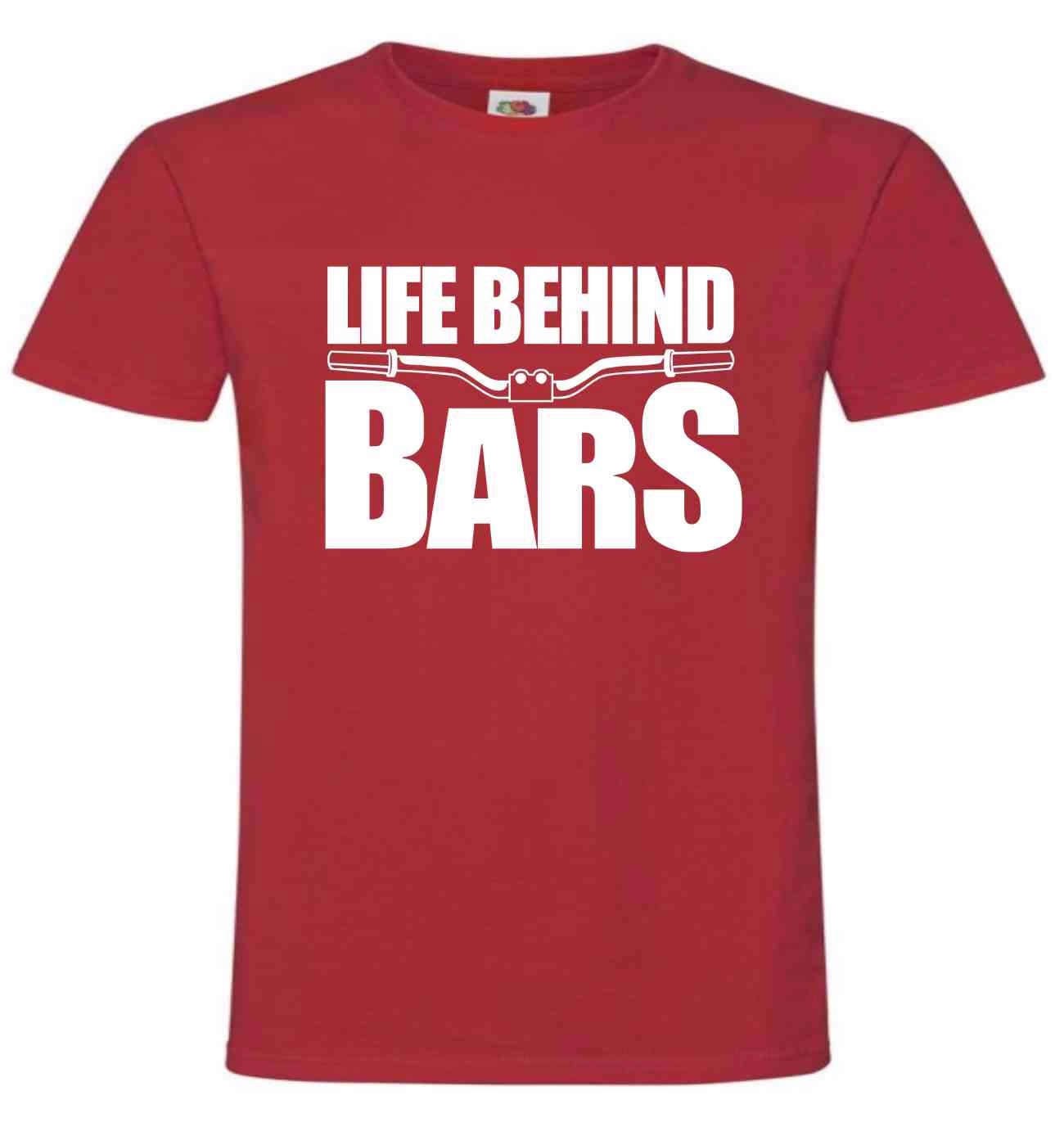 

Life Behind Bars, rower T-shirt , koszulka