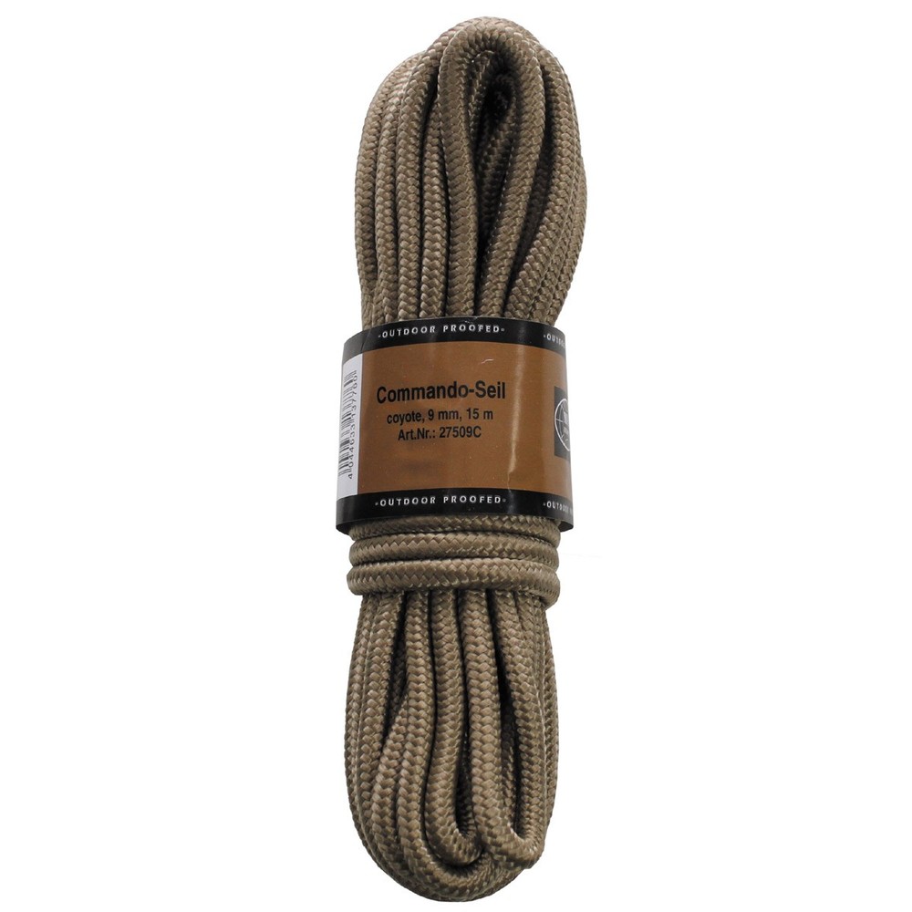 

Linka Paracord 9 MM, 15 Metrów Coyote
