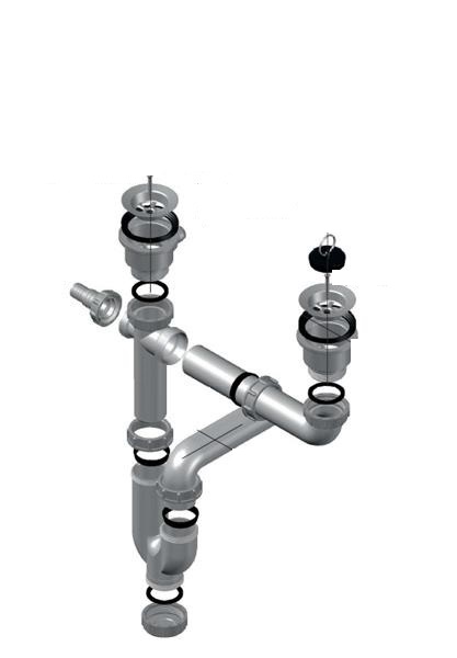 ZLEWOZMYWAK STALOWY PRIMAL 20 SATYNA 80x60 ALVEUS Marka Genesis by Alveus