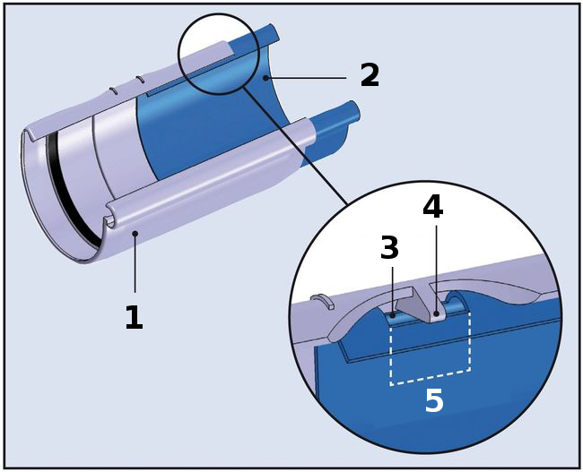 Rynny Marley RURA 105 1mb Czarny Marka Marley