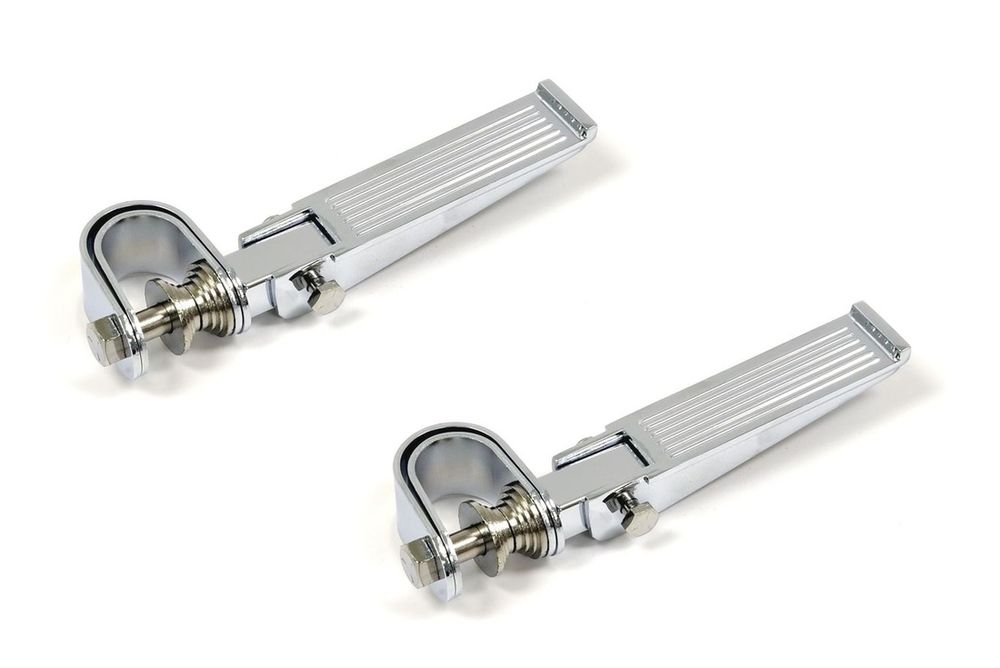 AW55222 - Підніжки Коляски Складаний Chopper Cruiser Хром