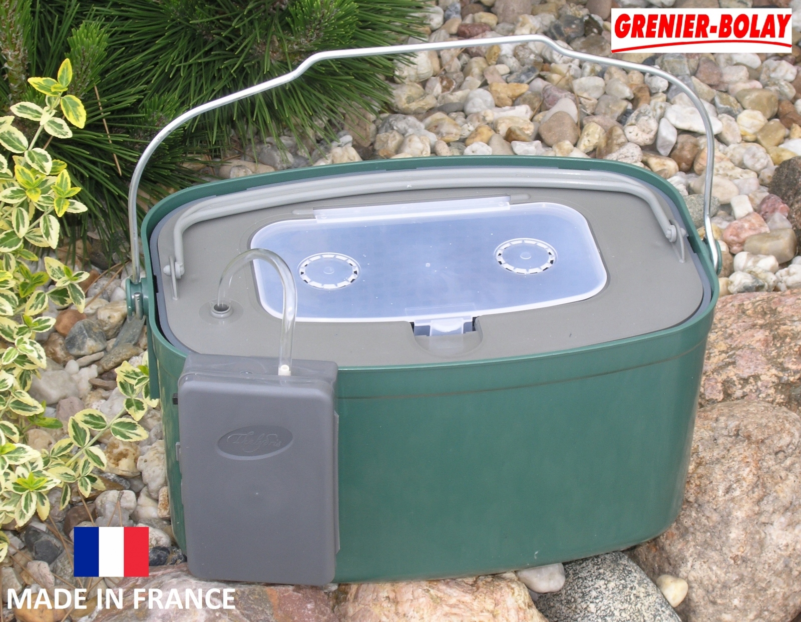 SADZYK WIADRO POJEMNIK NA ŻYWCA 7 L + POMPKA + B Marka Perfekt