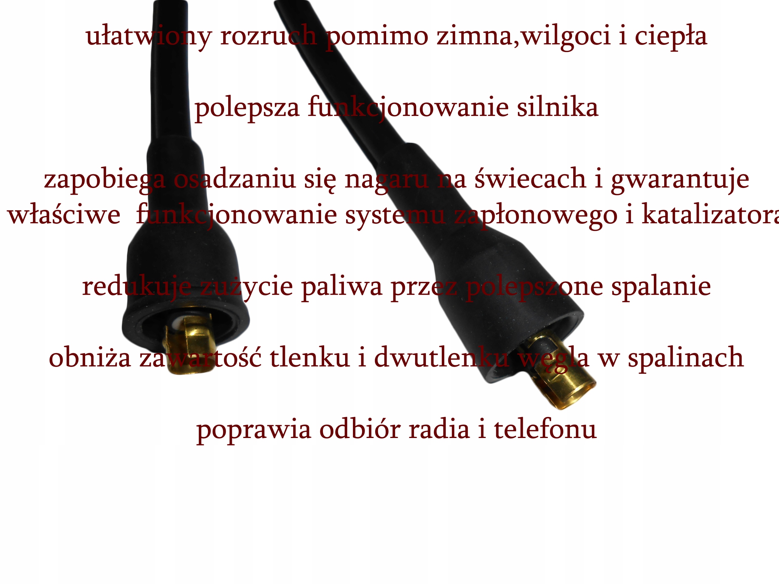 ŻUK NYSA WARSZAWA nowe przewody kable zapłonowe Producent części Sentech