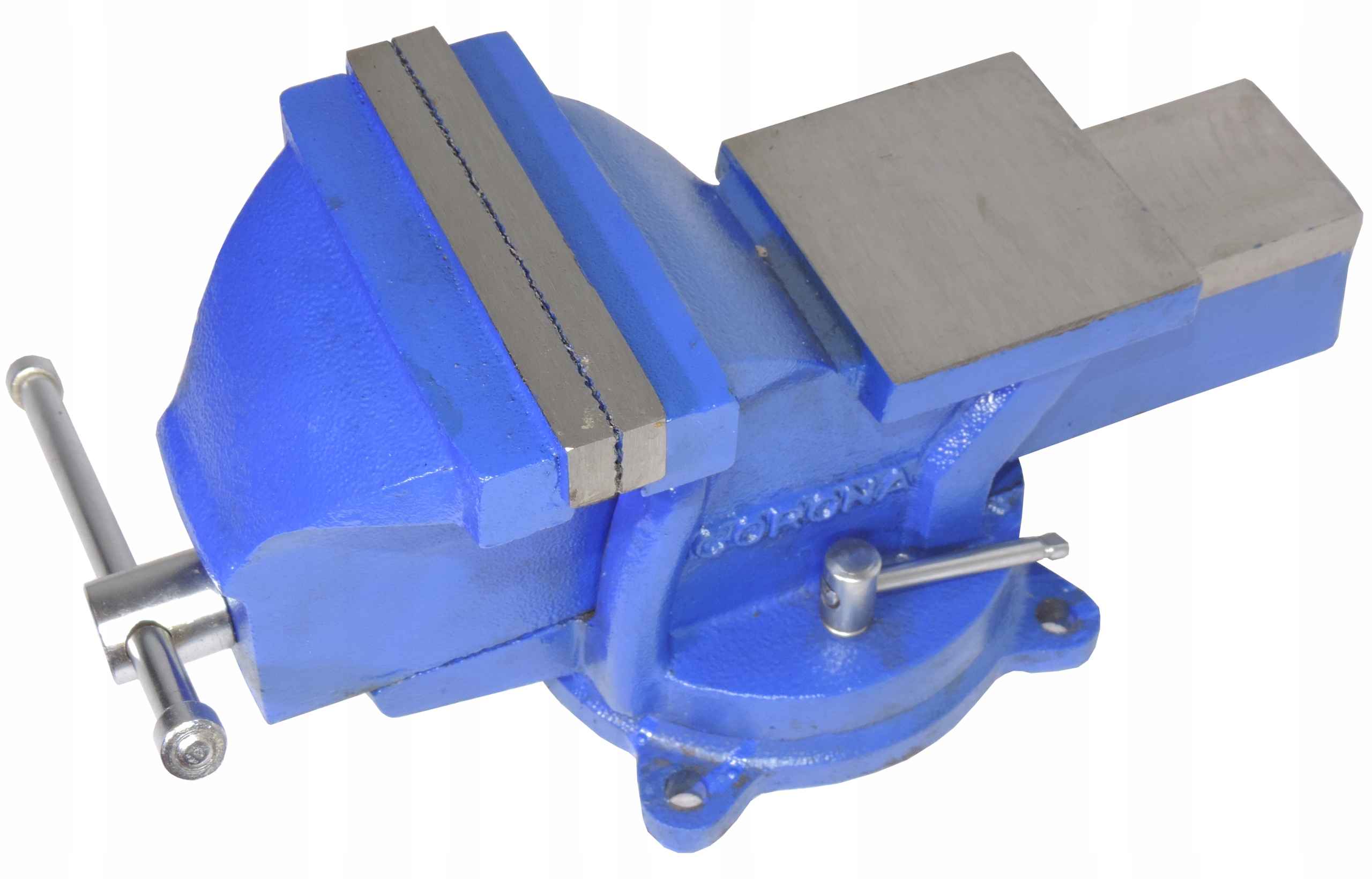 Слесарные тиски 360° 100 мм поворотные твердые