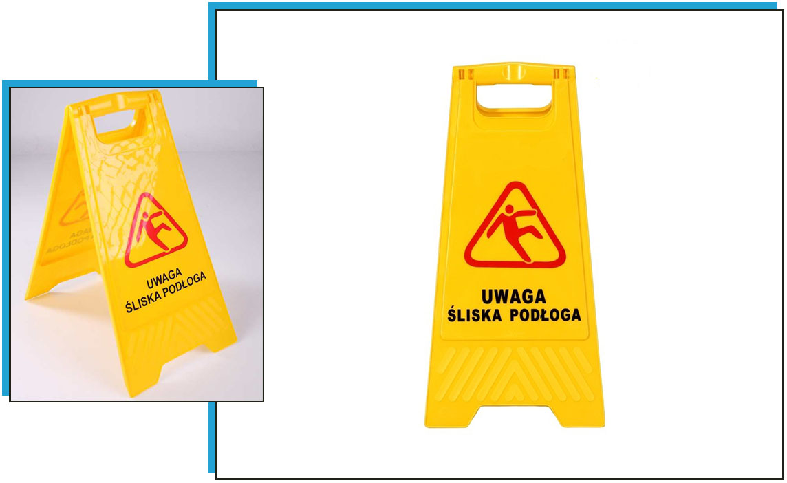 TABLICA UWAGA ŚLISKA PODŁOGA Kod producenta 113344z