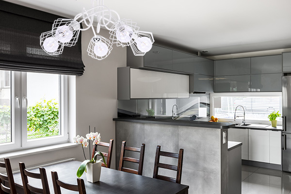 LAMPA LED SUFITOWA LOFT NOWOCZESNY ŻYRANDOL Zasilanie sieciowe