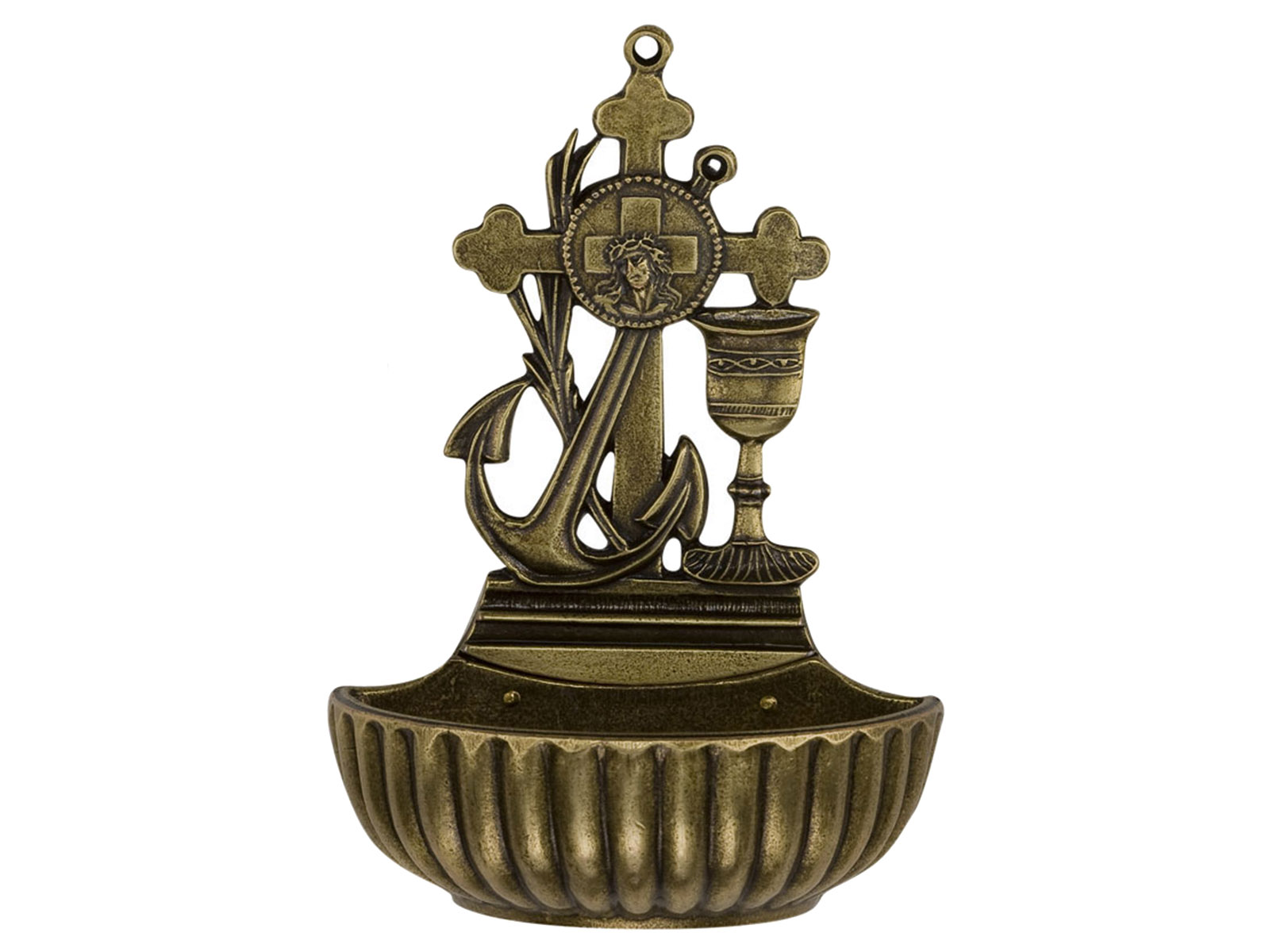 

Kropielnica Na Ścianę Złota 11cm metalowa