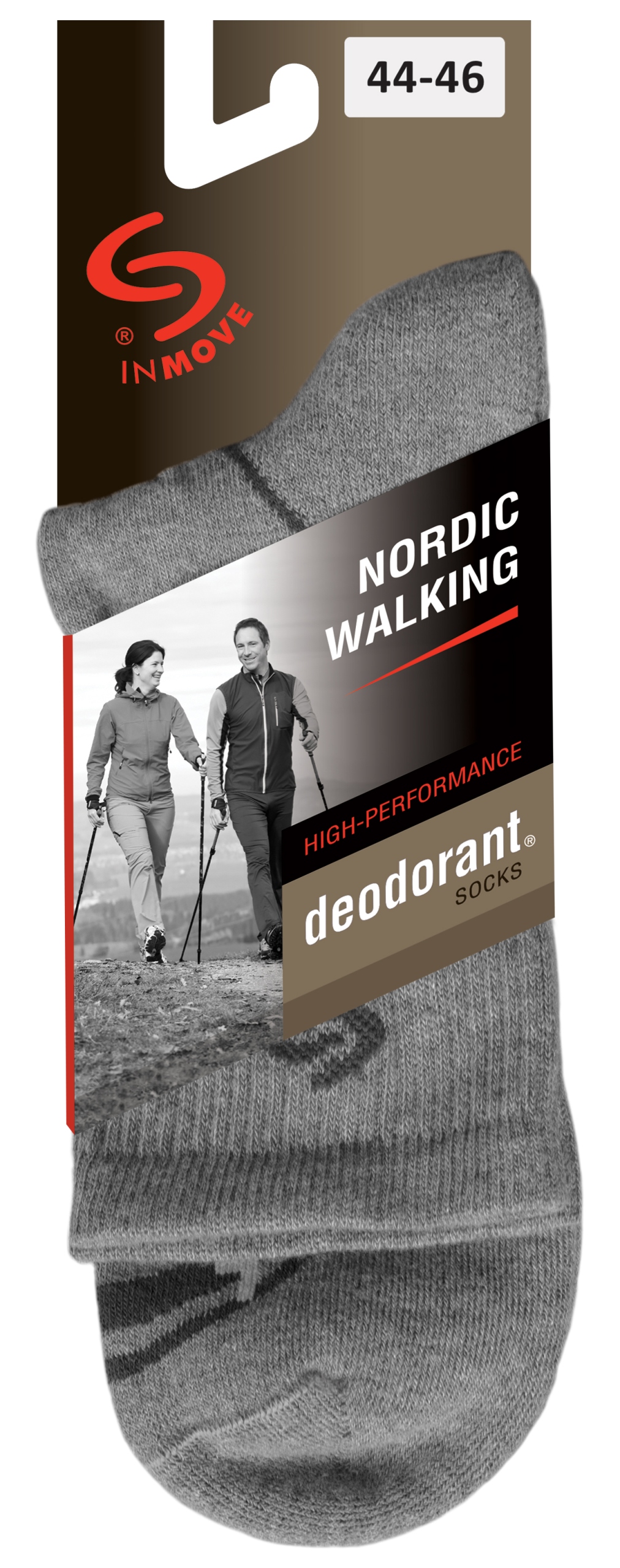 Skarpety nordic walking deodorant 38-40 Marka InMove
