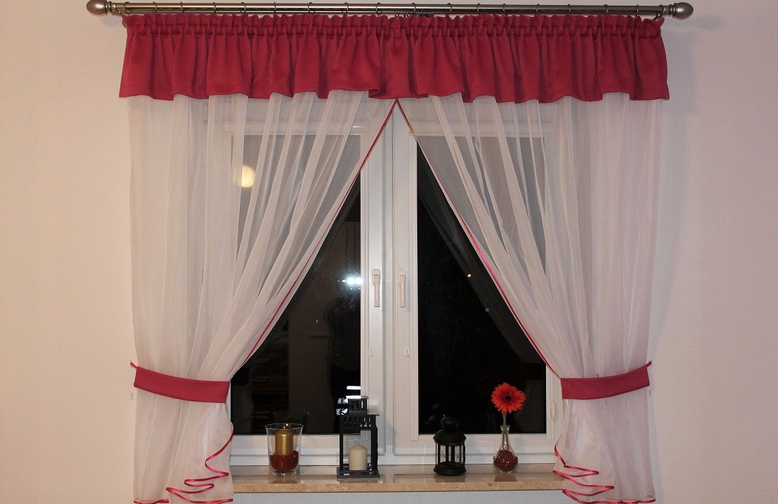 ГОТОВА ШТОРНЫЙ ВУАЛЬ + ЛАМБРЕКЕН 400x160