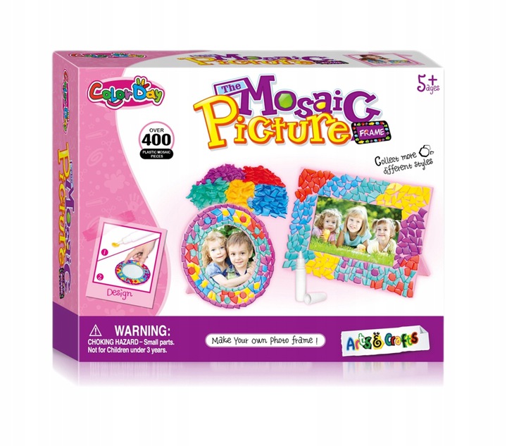 ZESTAW DO ROBIENIA RAMEK DO ZDJĘĆ MOZAIKA OZDOBY Marka Ty