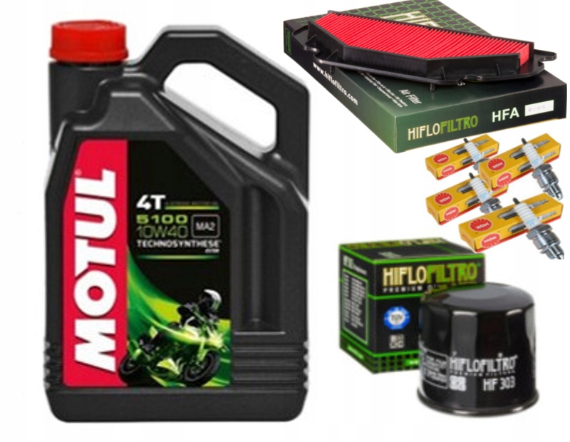 MOTUL МАСЛЯНЫЕ ФИЛЬТРЫ СВЕЧИ KAWASAKI ZX6R ZX-6R 03-04