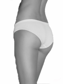 

Gatta samless cotton bikini figi damskie S kolor