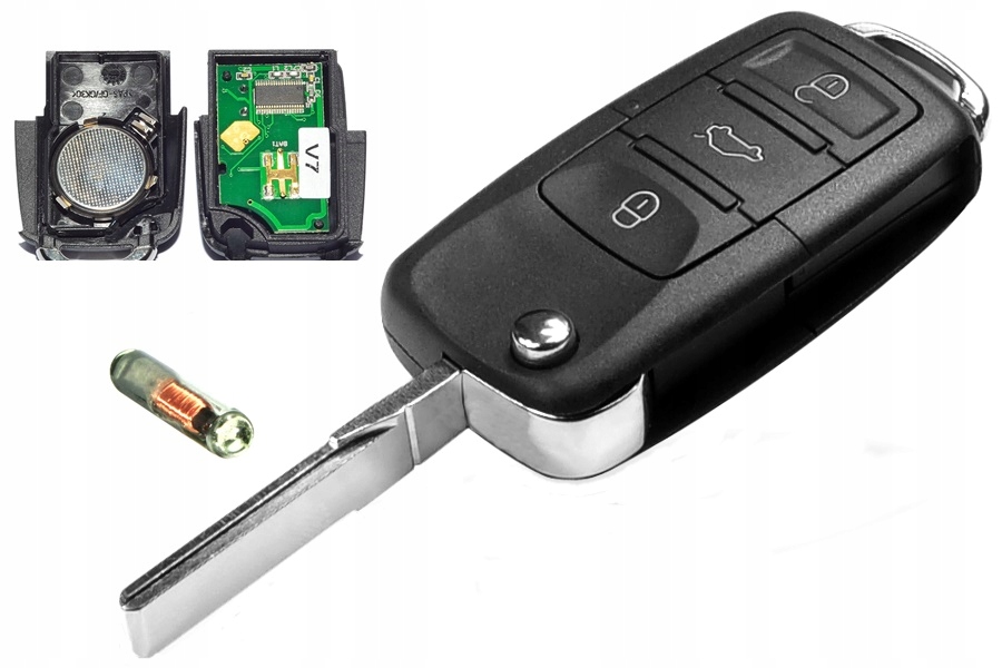 VW2102 - Новый пульт дистанционного управления SKODA FABIA VW GOLF IV PASSAT B5 434MHZ