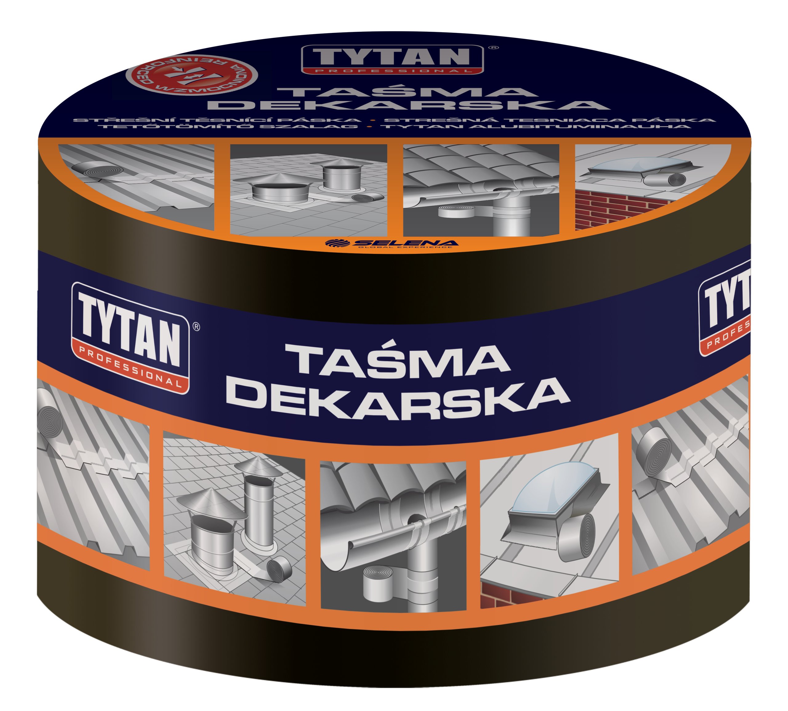 

Taśma Dekarska Tytan 15CMX10M Antracyt Antracytowa