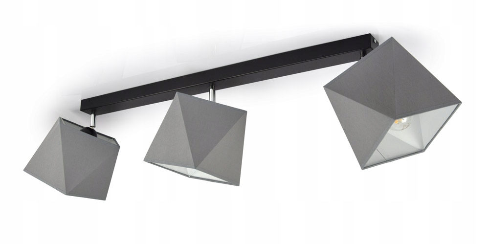 LAMPA WISZĄCA SUFITOWA ŻYRANDOL PLAFON DIAMENT LED Liczba punktów światła 3