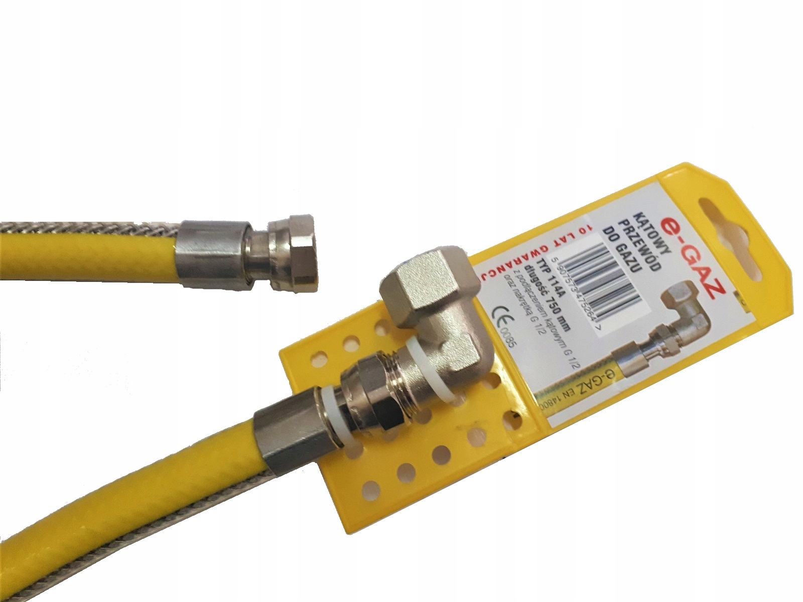 Wąż elastyczny gazu Przewód gazowy KOLANKO 75cm EAN (GTIN) 5907573475264