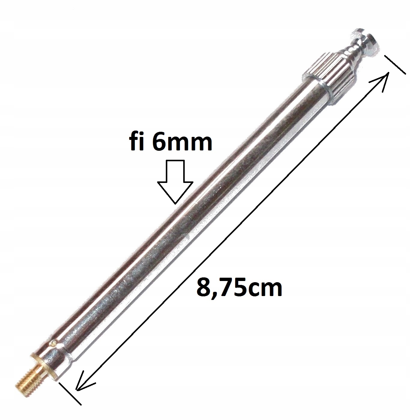 ANTENA TELESKOPOWA 9,3-38,8cm 6 segmentów (0901) Producent Altronix