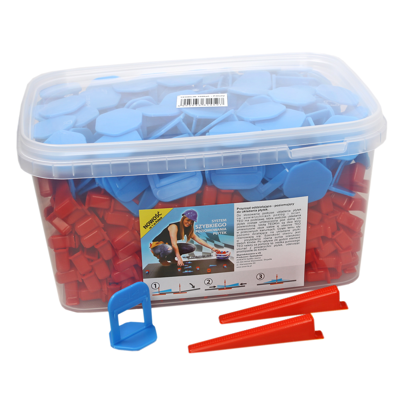 Awenta Systém Vyrovnávání Dlaždic Teo 100 200