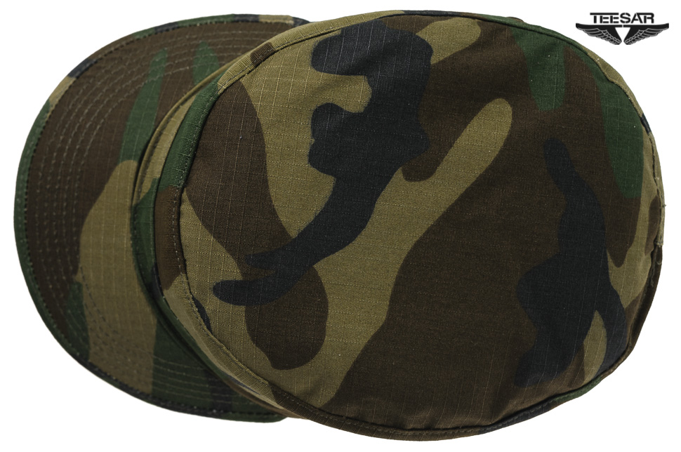 CZAPKA PATROLÓWKA BDU Rip-Stop Woodland - XL Marka inna