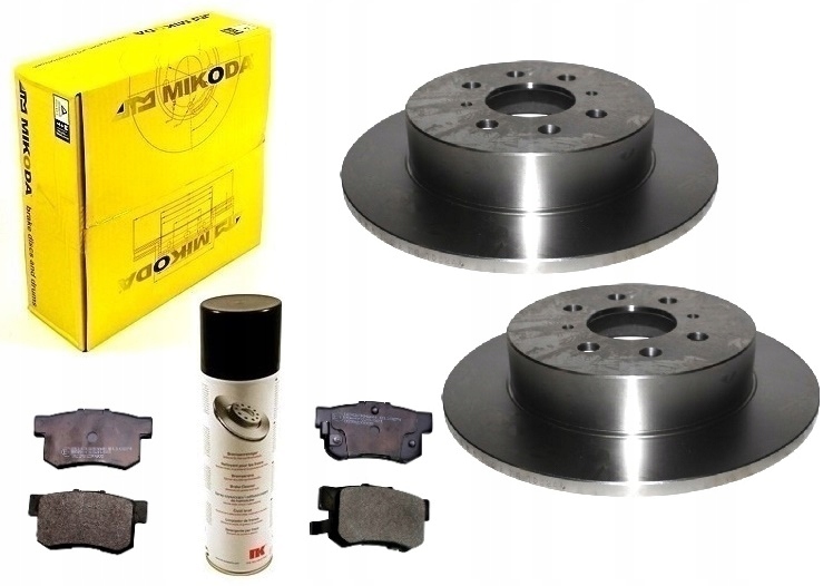 Диски колодки HONDA Civic VII EU EP em задній 260mm 4