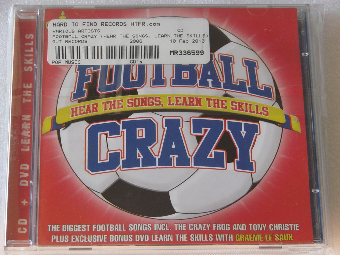 Football Crazy Hear the songs Skills CD+DVD Nowa