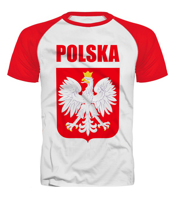 

Koszulka T-shirt Kibica Polska Orzeł Godło R. S