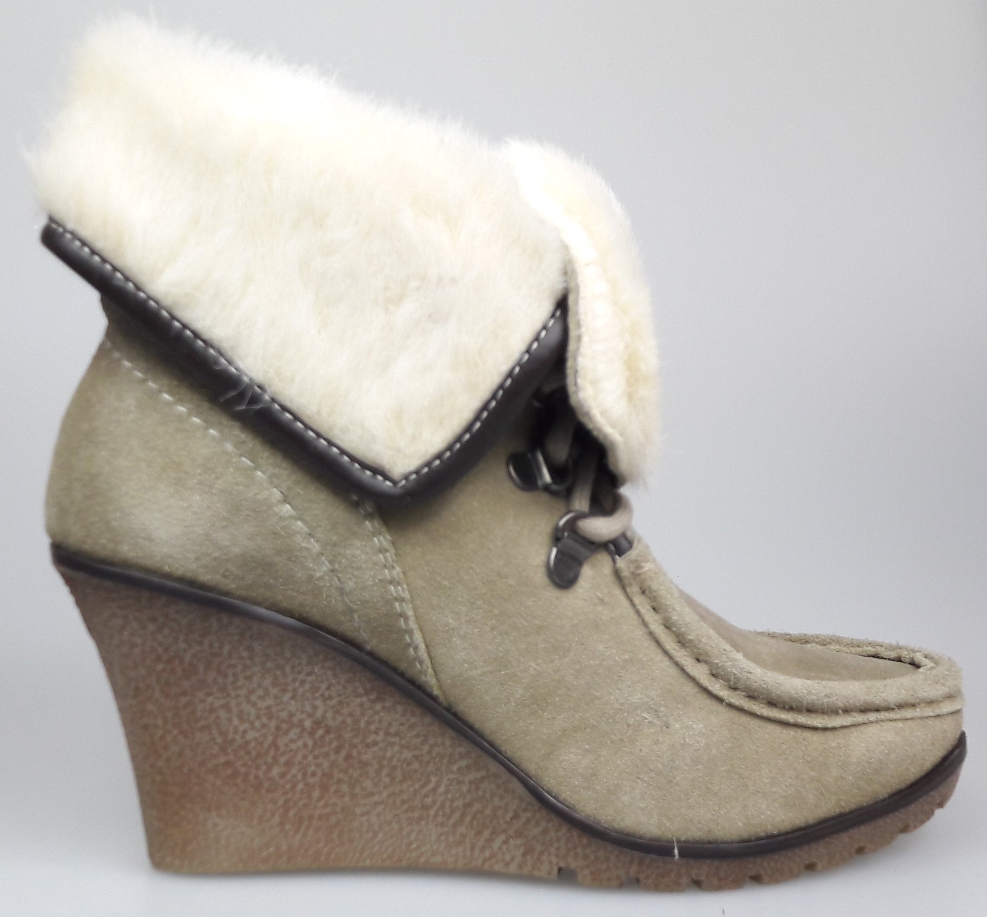 Lanqier Kotníkové Boty 31C709 Béžová r39