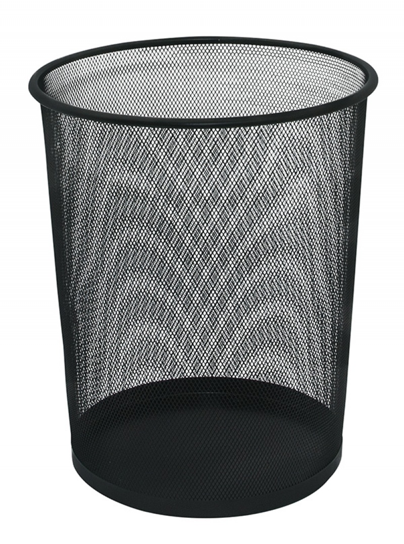 

Kosz Na Śmieci Siatkowy 19L Metal Siatkowy Czarny