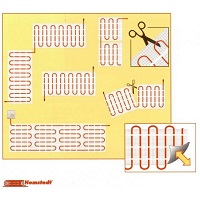 Mata grzewcza grzejna 2,5m2 150W/m2 Rodzaj elektryczne