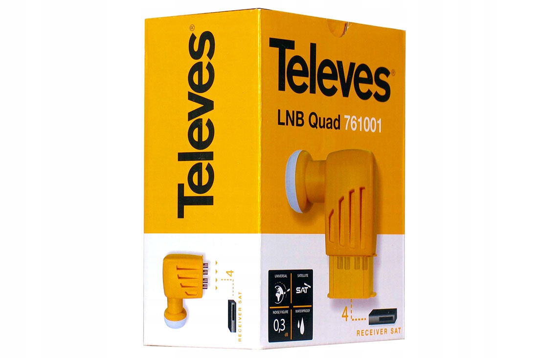 Konwerter Quad Televes 761001 Kod producenta televes