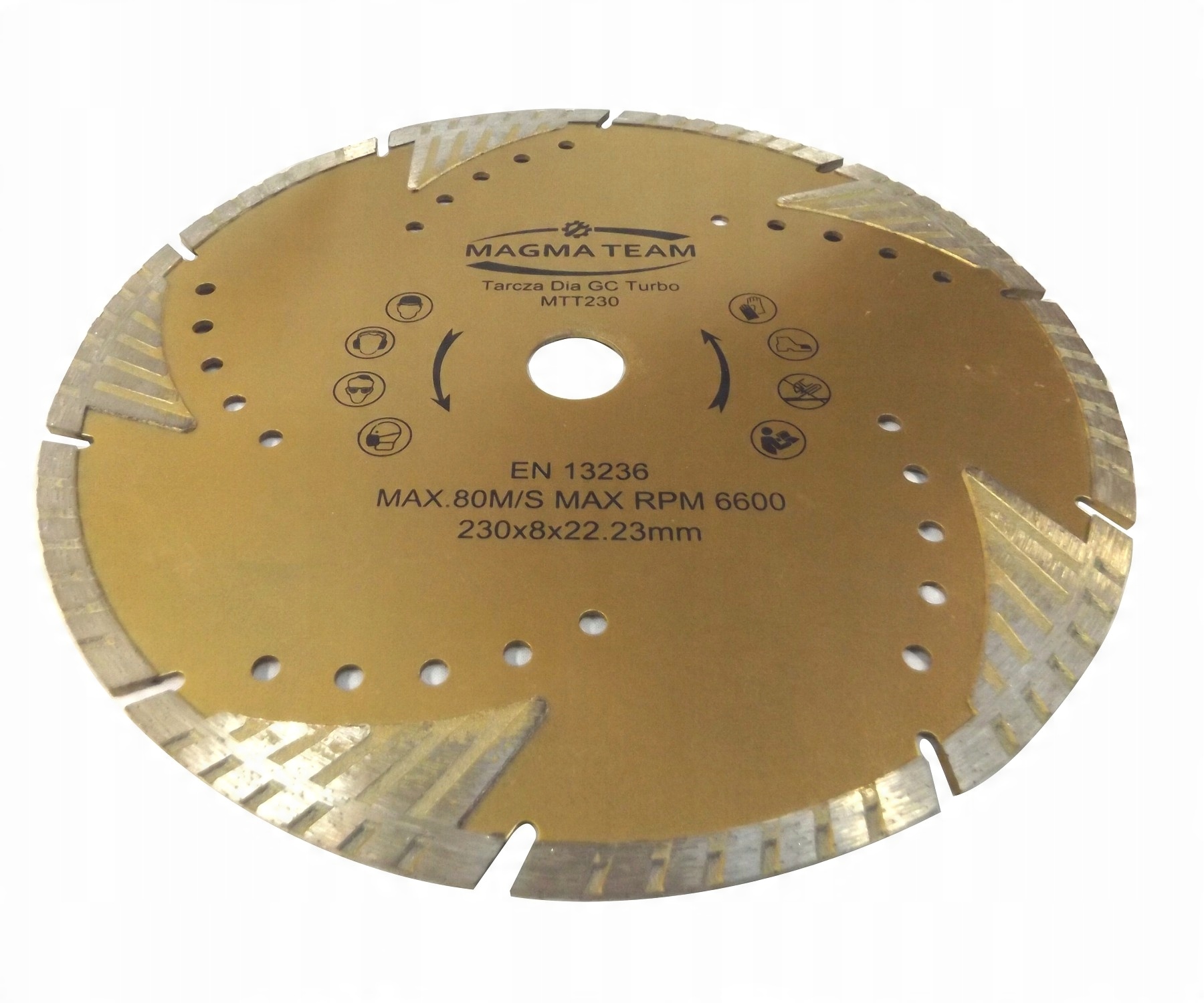 

Tarcza diamentowa do granitu 230 mm Profi Mtt