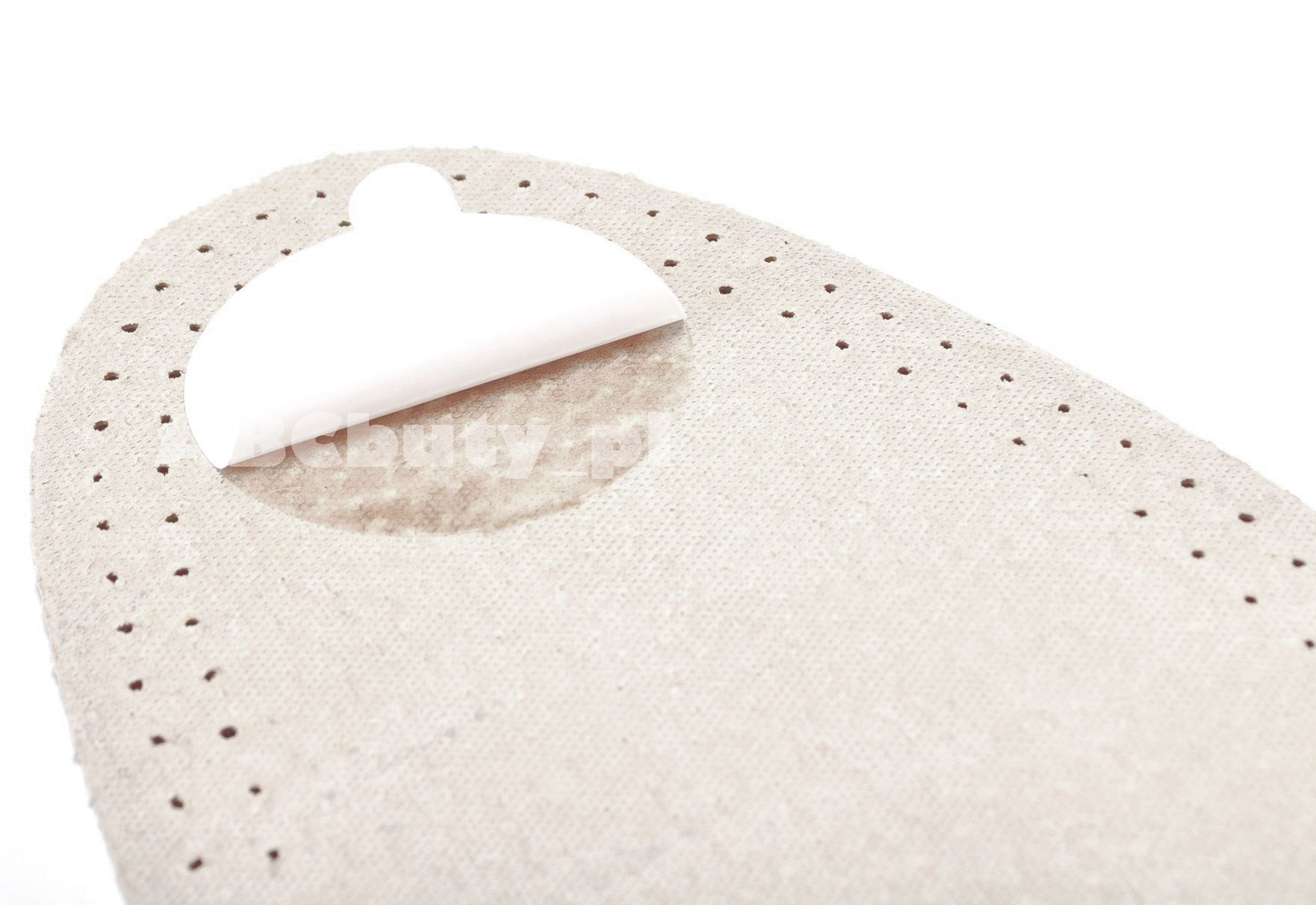 G10-73 WKŁADKI DO BUTÓW SKÓRA NATURALNA BIEL - 41 Grubość 1 mm