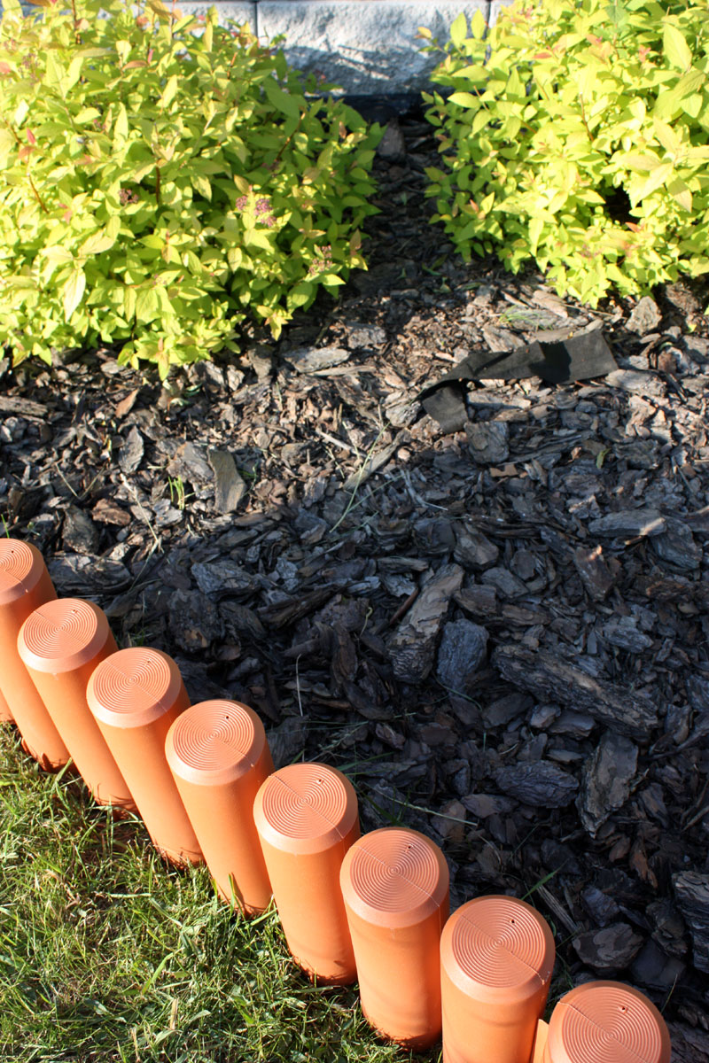 PALISADA Rollborder 2,0m CEGLASTY obrzeże WYSOKA Długość 200 cm