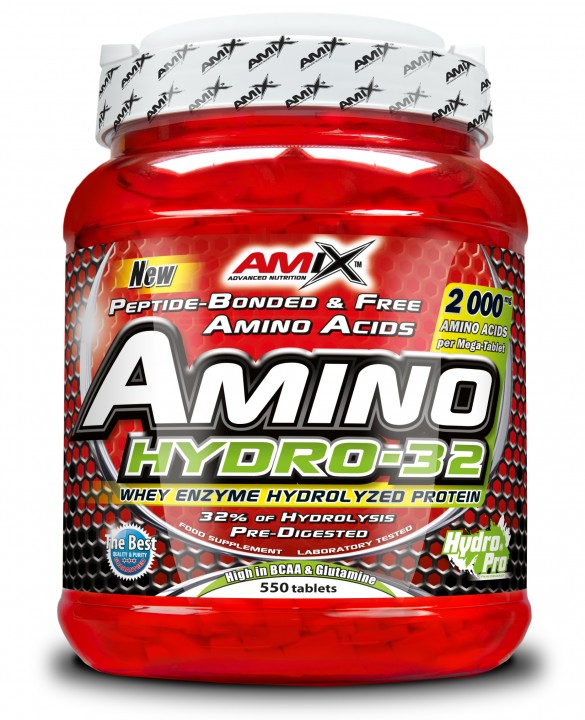 Amix Amino HYDRO32 550 Tab Aminokyseliny Hydrolyzátu