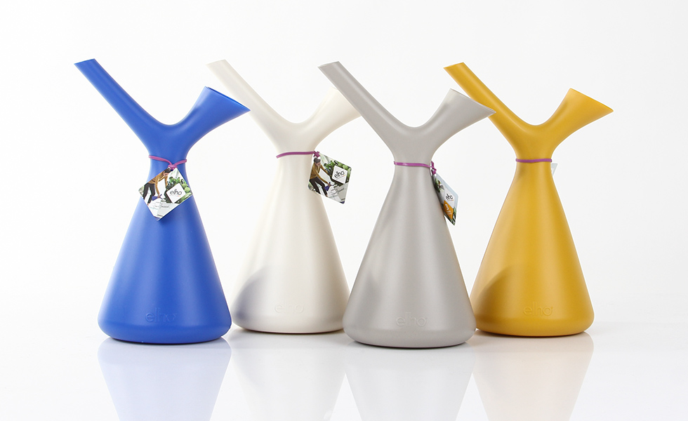 solidna biała Konewka ELHO B.For Soft 1,7L DESIGN Kolor biały