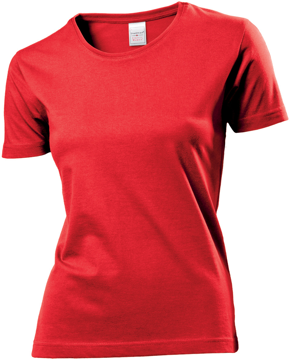 Dámske tričko STEDMAN CLASSIC ST 2600 veľ.3XL červená