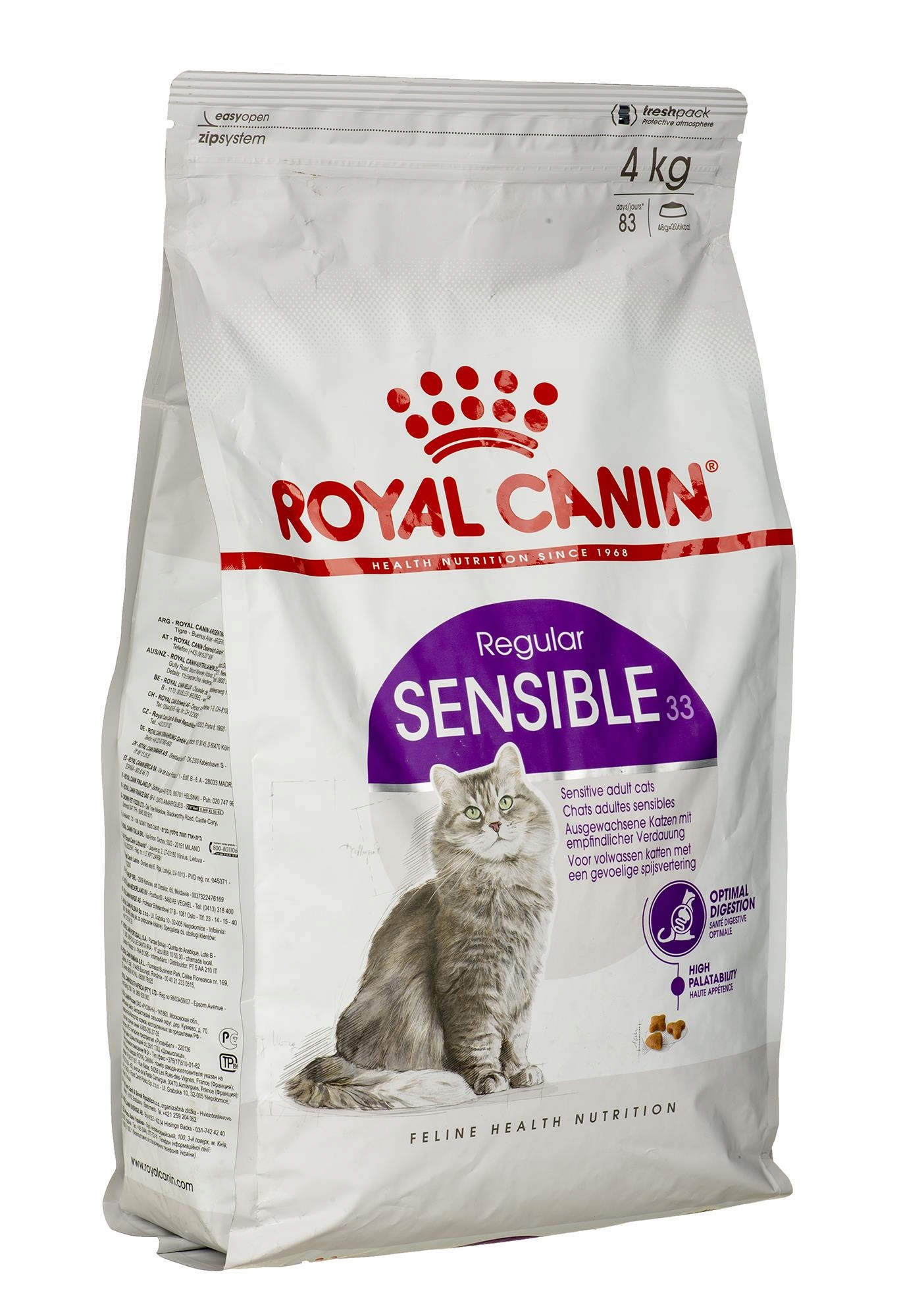 Сухой royal canin sensible