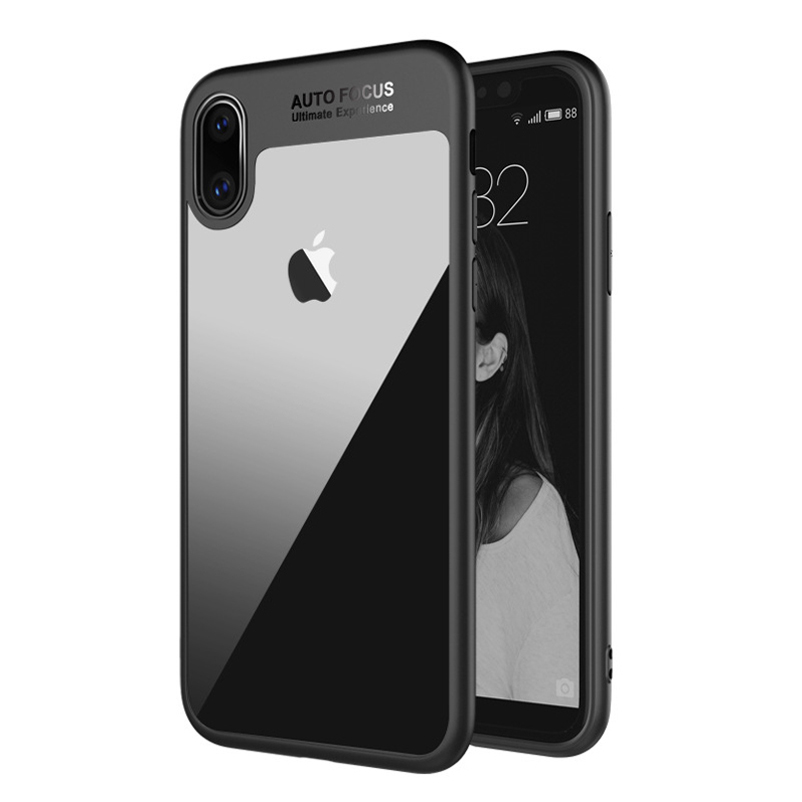 

Etui Ultra Slim Hybrid Design Iphone X + Szkło