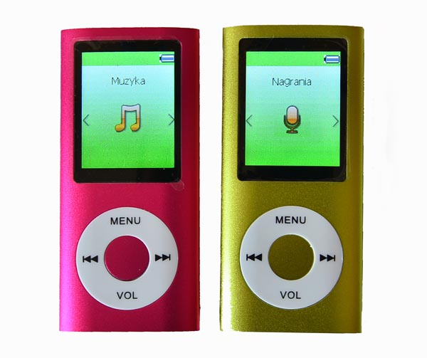 ODTWARZACZ MP4 MP3 MENU PL RADIO DYKTAFON SD 8GB Stan opakowania oryginalne