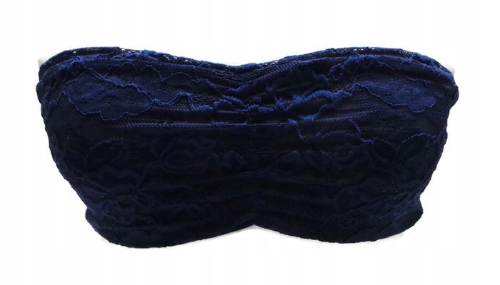 BERSHKA TOP L GRANAT KORONKA !