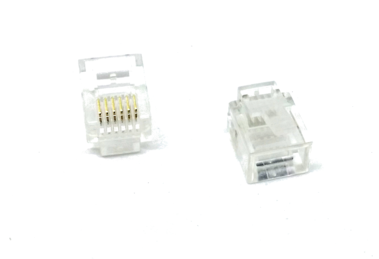 

Wtyk modularny RJ12 6p6c 10 sztuk