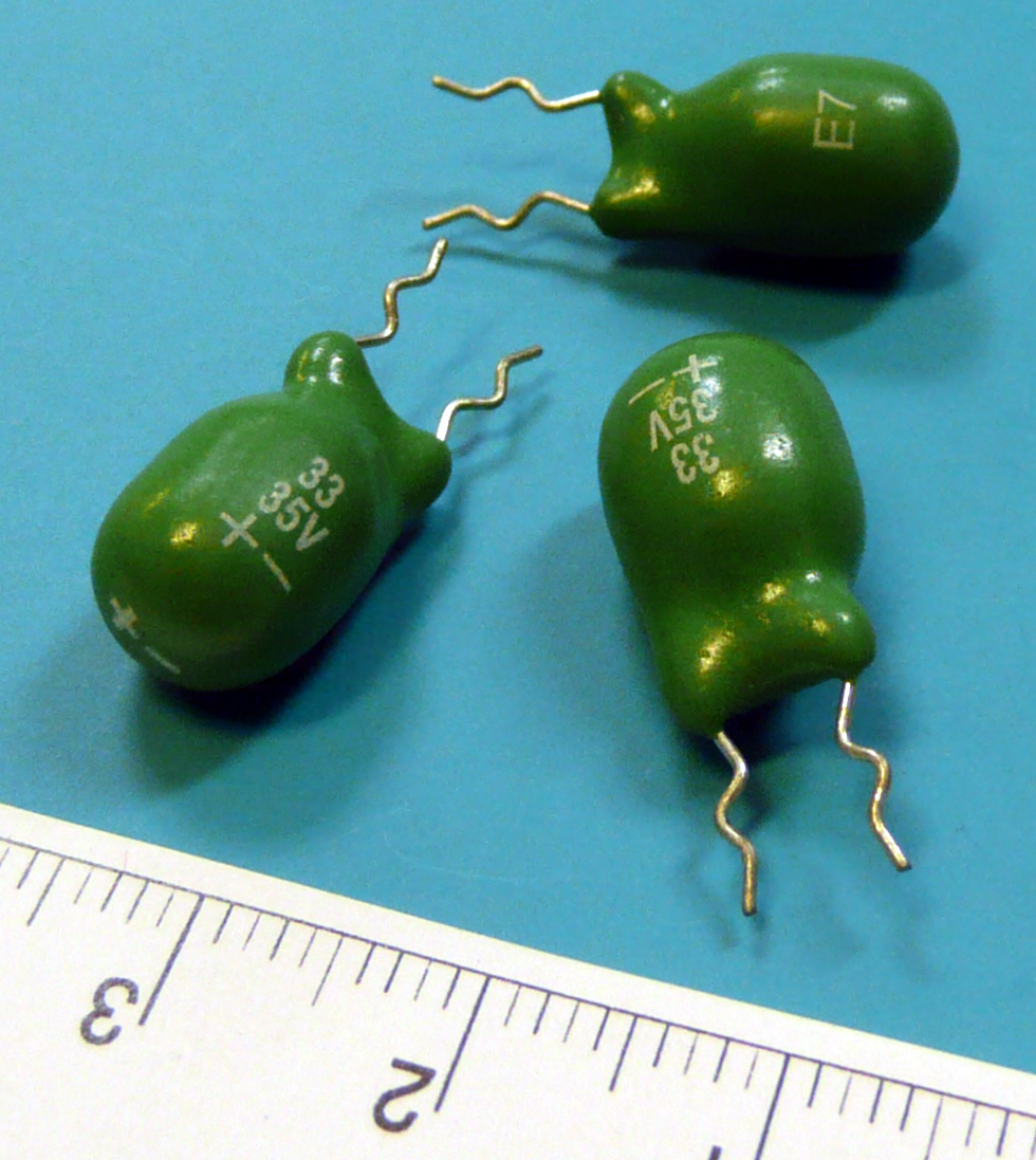 [STcs] CT33/35 kondensator tantalowy 33uF/35V _x10szt