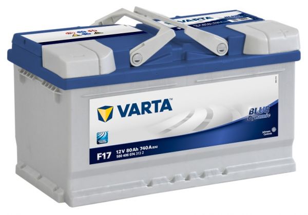 f17 - Аккумулятор Varta BLUE 80ah 740a F17