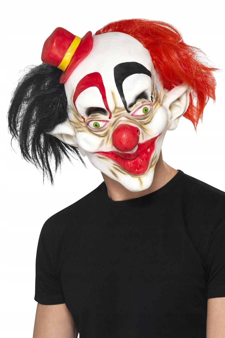 Маски про клоуна. Карнавальная маска клоуна. Клоунская маска на Хэллоуин.