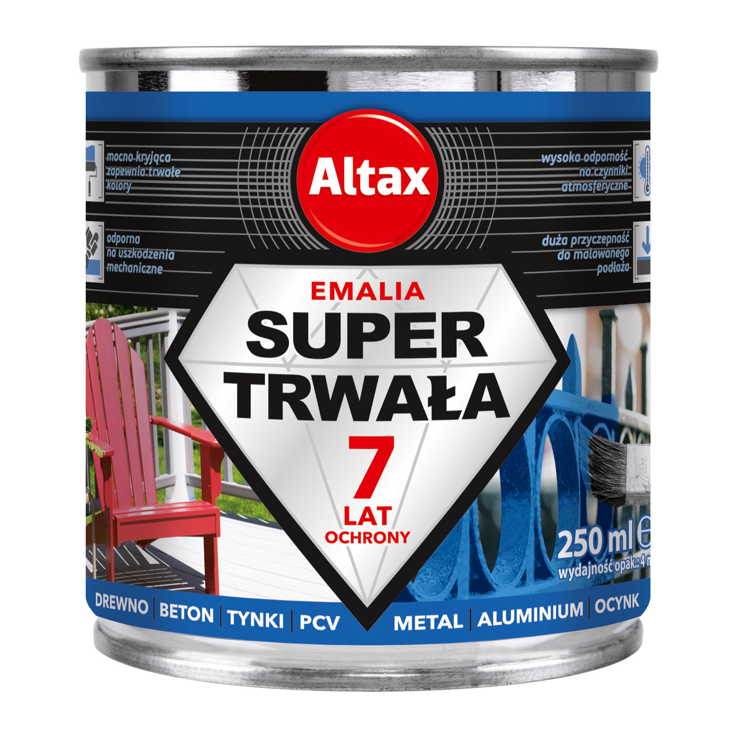 

Altax Emalia Trwała zewnętrzna 250ml