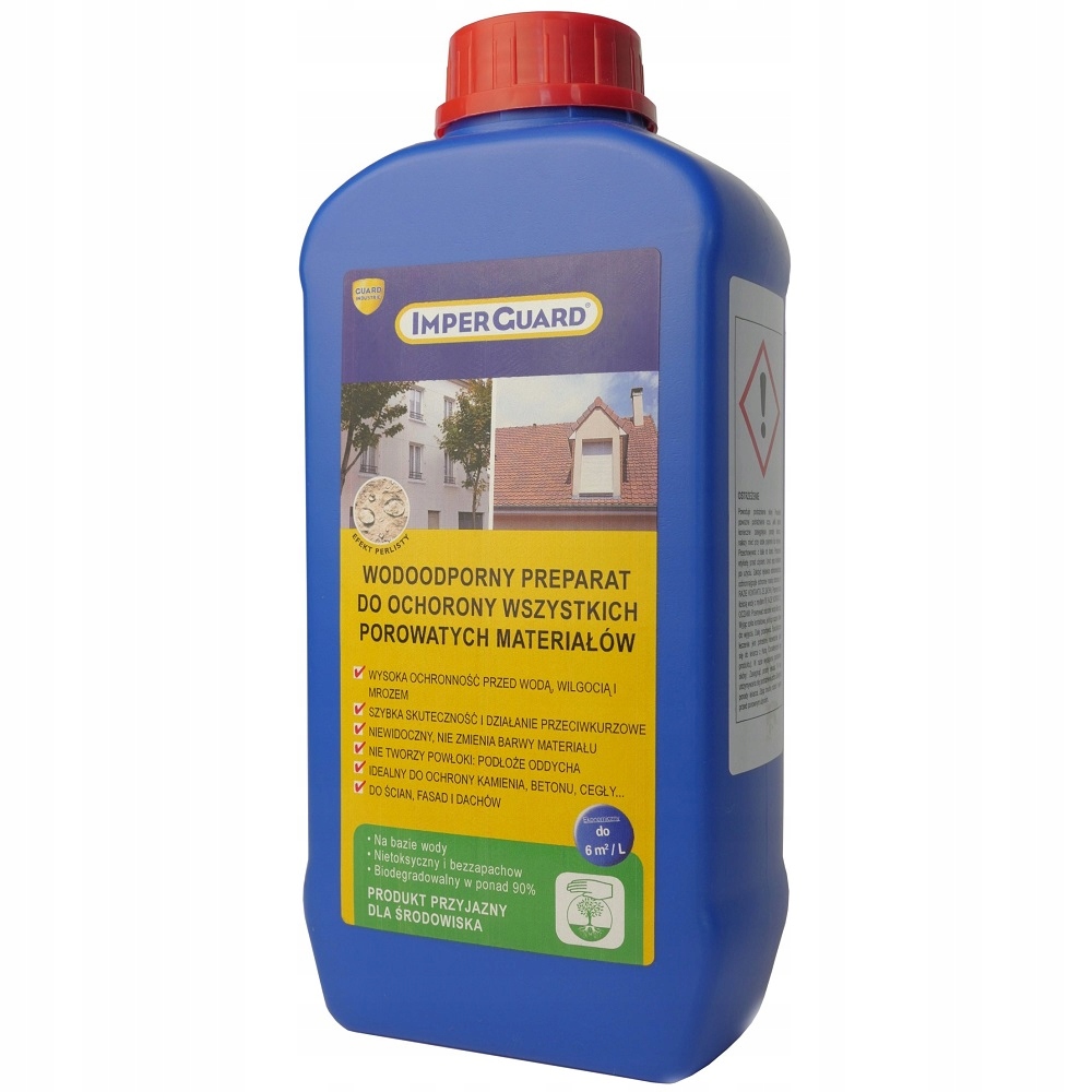 

ImperGuard impregnat do cegły elewacji dachówek 1L