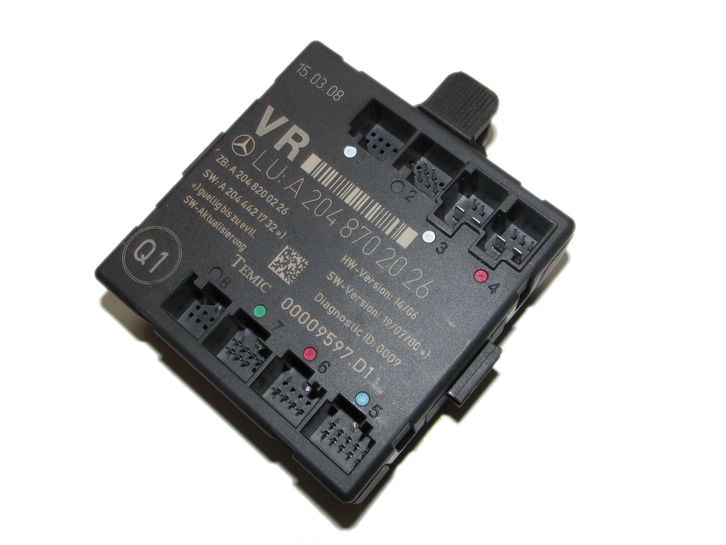Модуль передней правой двери A2048702026 MERCEDES W204